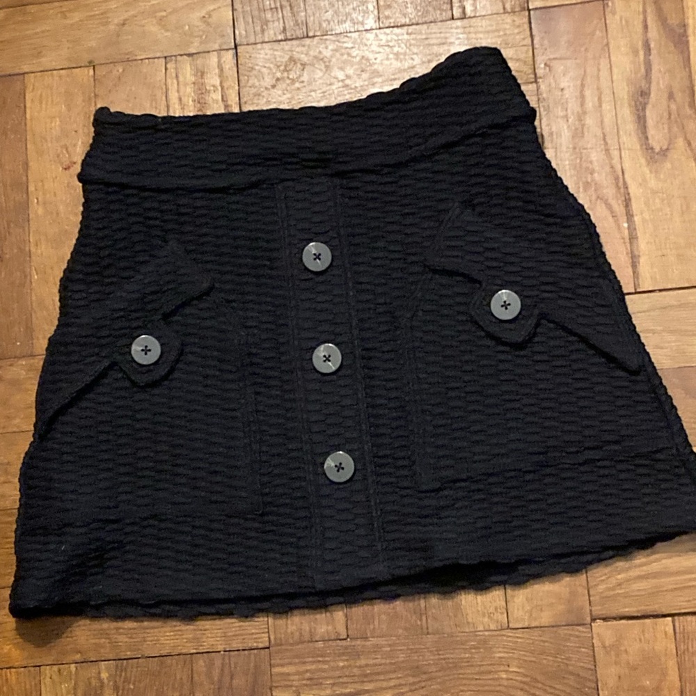 Devon Windsor Piper black mini skirt size Small🌹🥰❤️